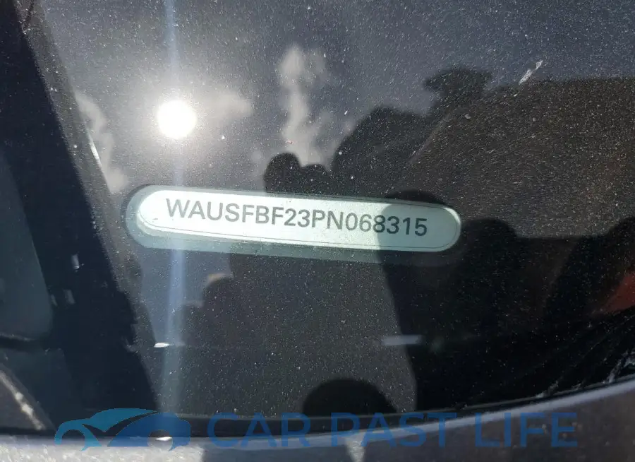WAUSFBF23PN068315# 12
