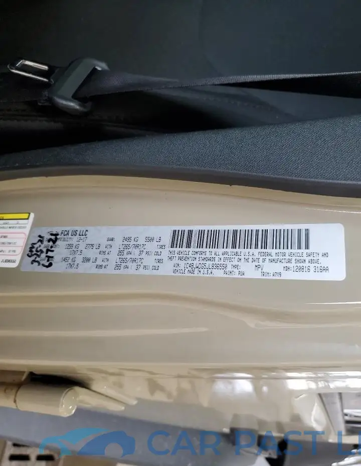 1C4BJWDG5JL836550# 13