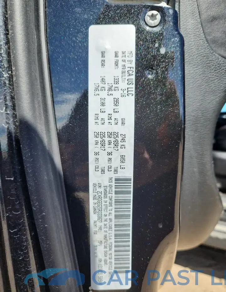 2C4RDGEG2GR333827# 13