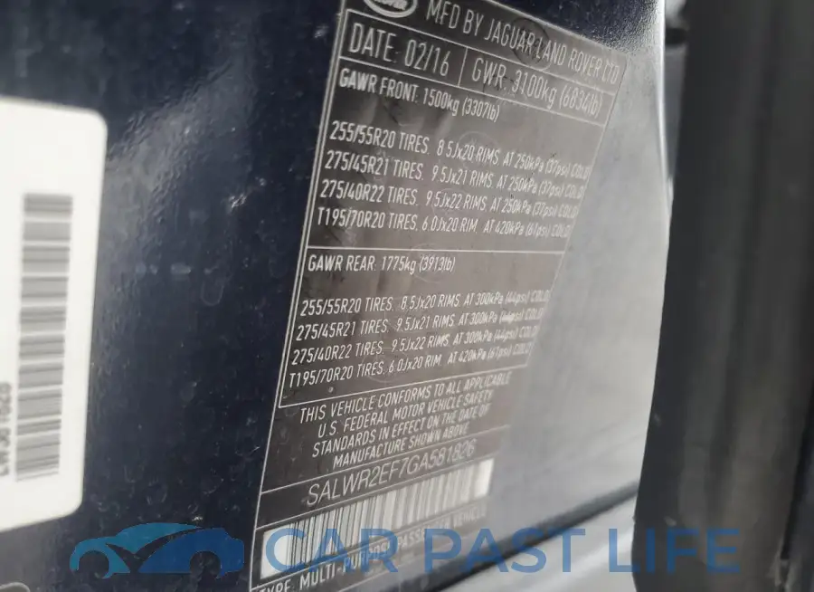 SALWR2EF7GA581826# 14