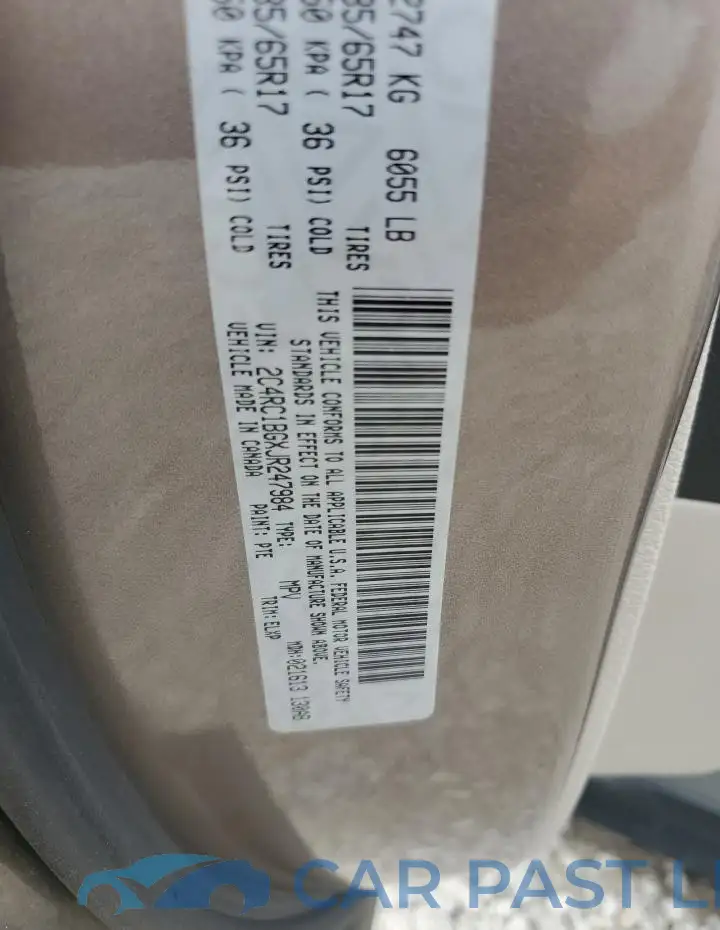 2C4RC1BGXJR247984# 13