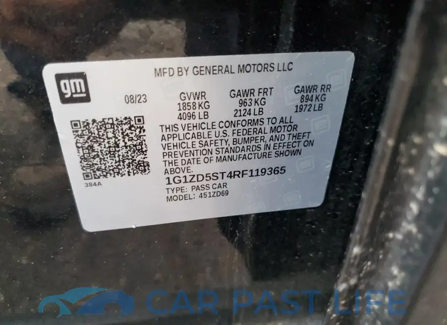 1G1ZD5ST4RF119365# 12