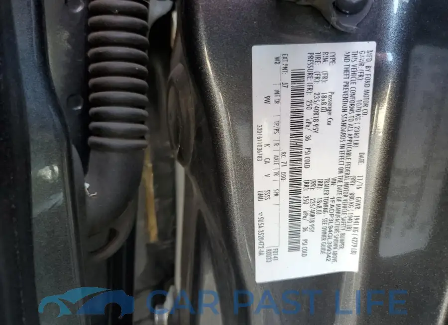 1FADP3L94GL399342# 12