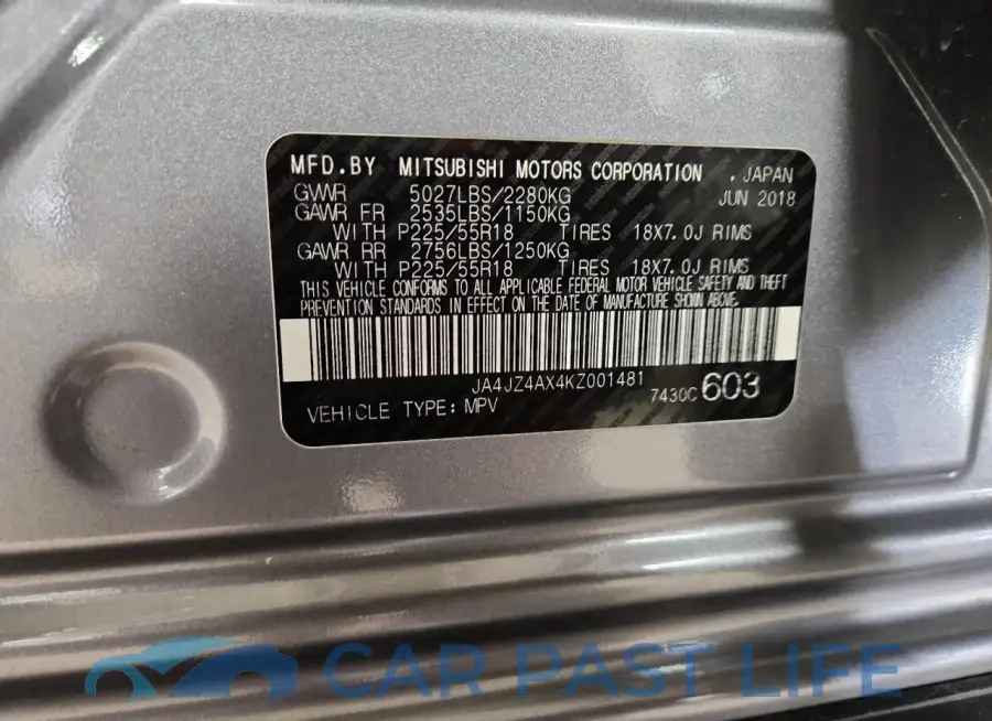 JA4JZ4AX4KZ001481# 14