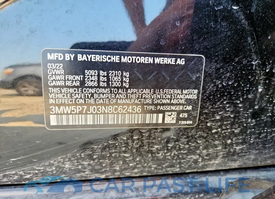 3MW5P7J03N8C62436# 12