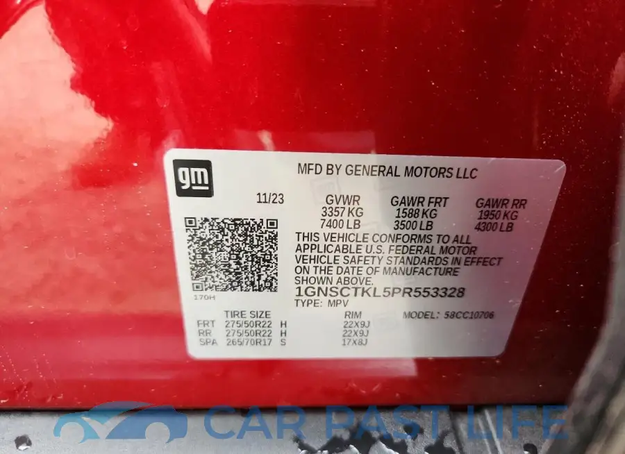1GNSCTKL5PR553328# 13