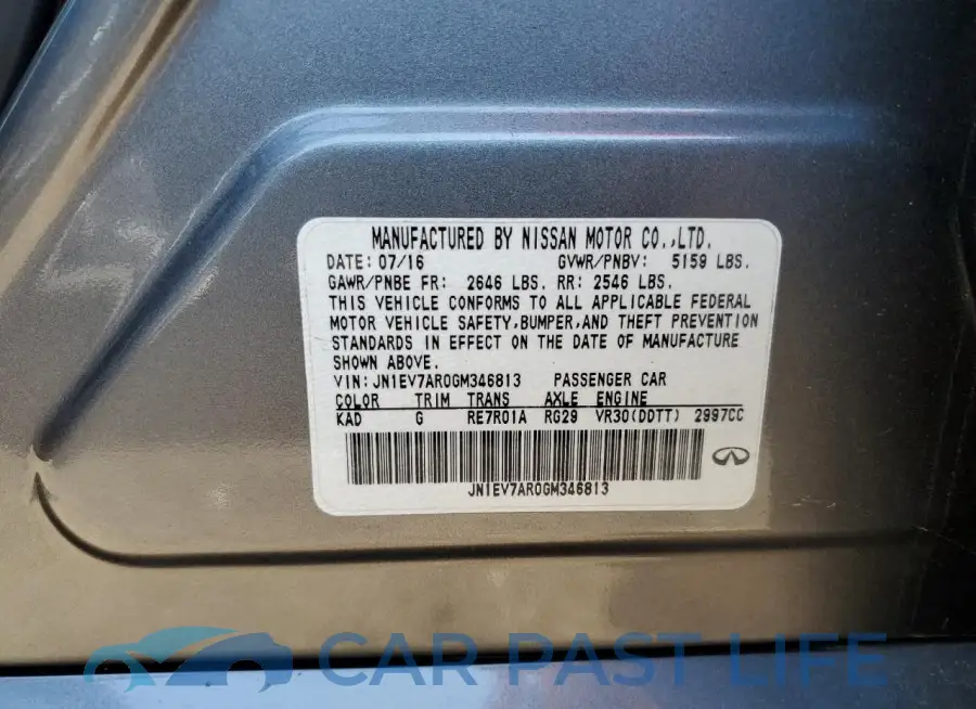 JN1EV7AR0GM346813# 12