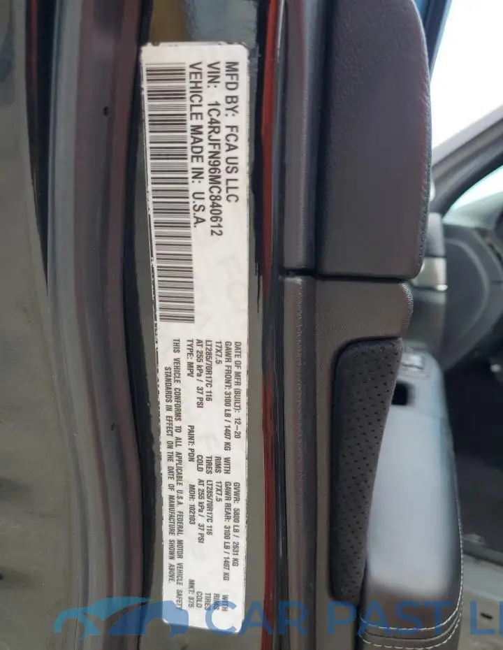 1C4RJFN96MC840612# 13