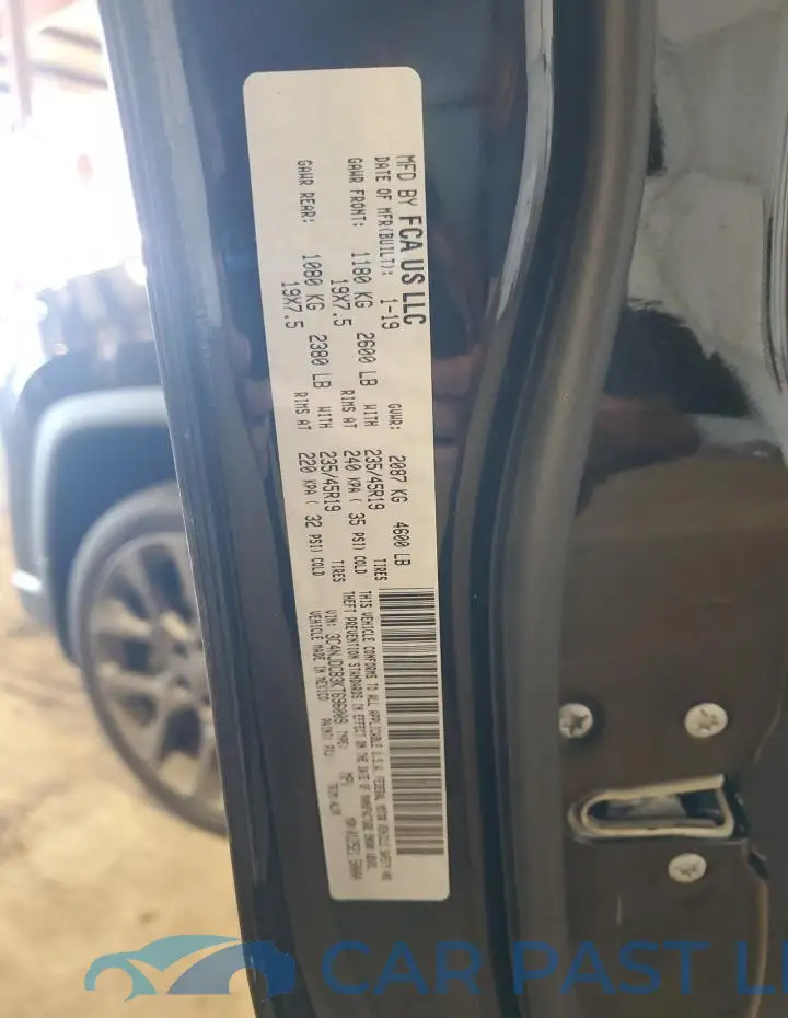 3C4NJDCB3KT696009# 13