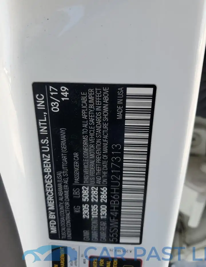 55SWF4HB6HU217313# 12