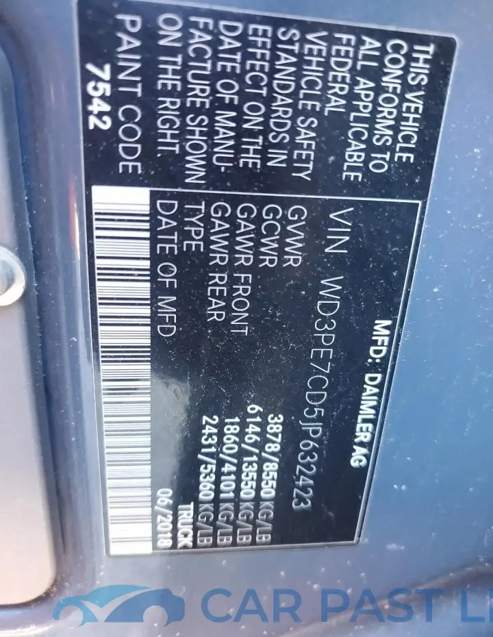 WD3PE7CD5JP632423# 13
