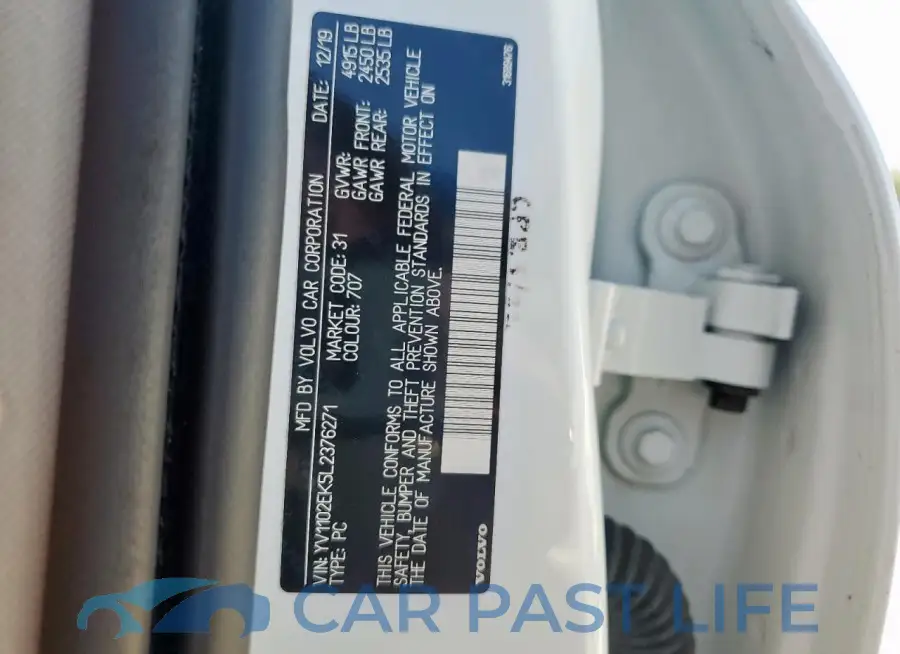 YV1102EK5L2376271# 13