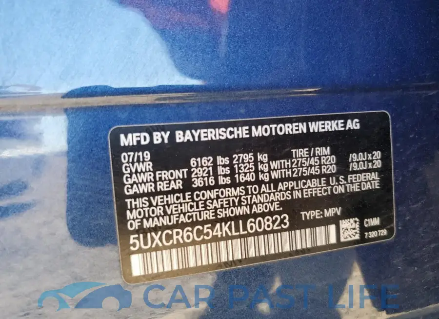 5UXCR6C54KLL60823# 13