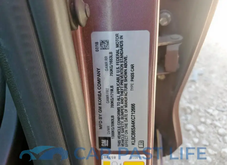 KL8CB6SA4KC712666# 13