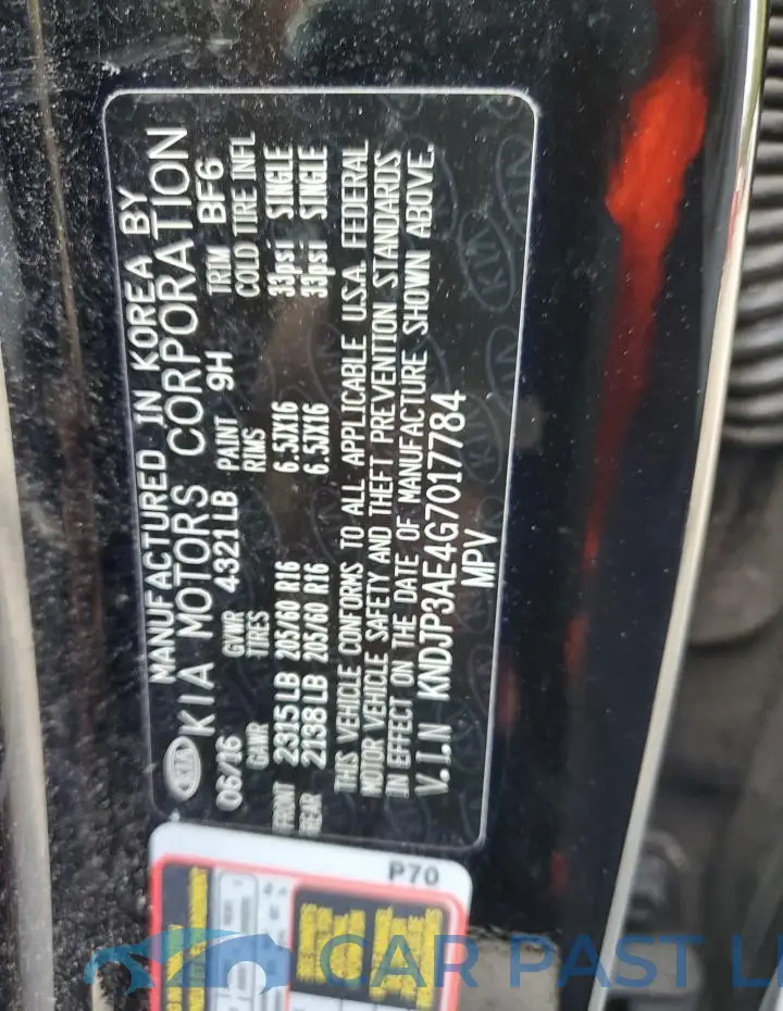 KNDJP3AE4G7017784# 13