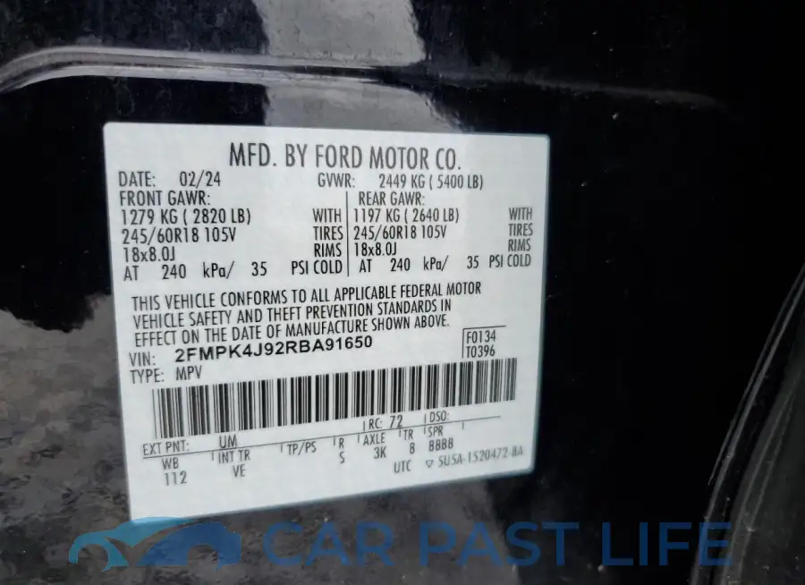 2FMPK4J92RBA91650# 13