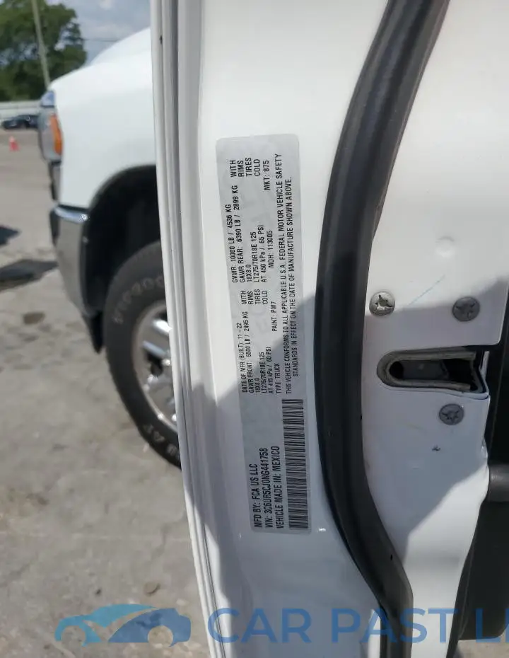 3C6UR5CJ0NG441758# 12