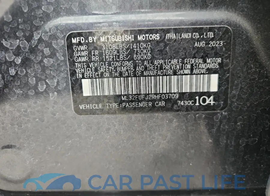 ML32FUFJ2RHF03709# 12