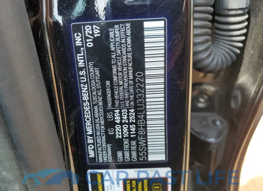 55SWF8HB4LU332220# 12