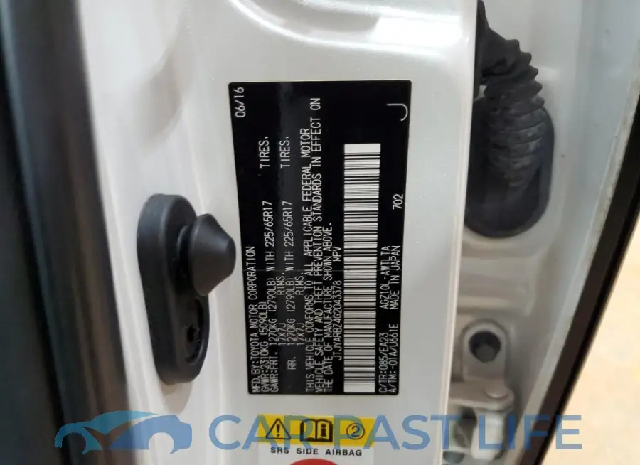 JTJYARBZ4G2043378# 13