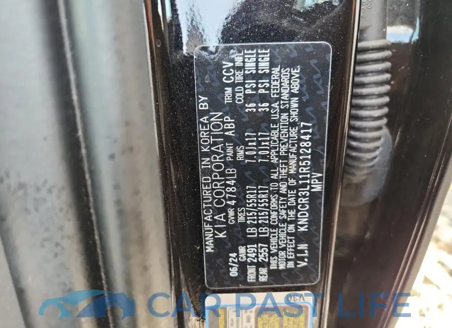 KNDCR3L11R5128417# 13