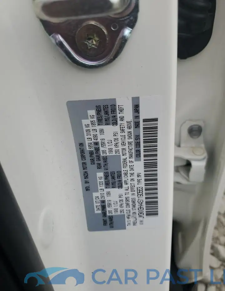 JM3KKBHA4S1190563# 13