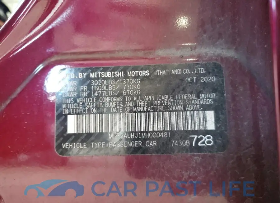 ML32AUHJ1MH000481# 12