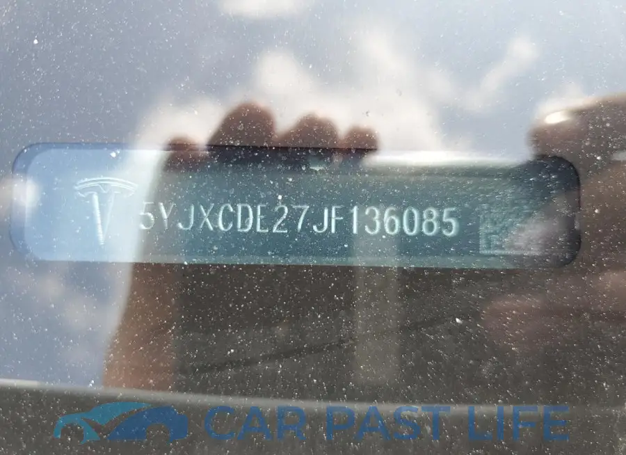 5YJXCDE27JF136085# 12