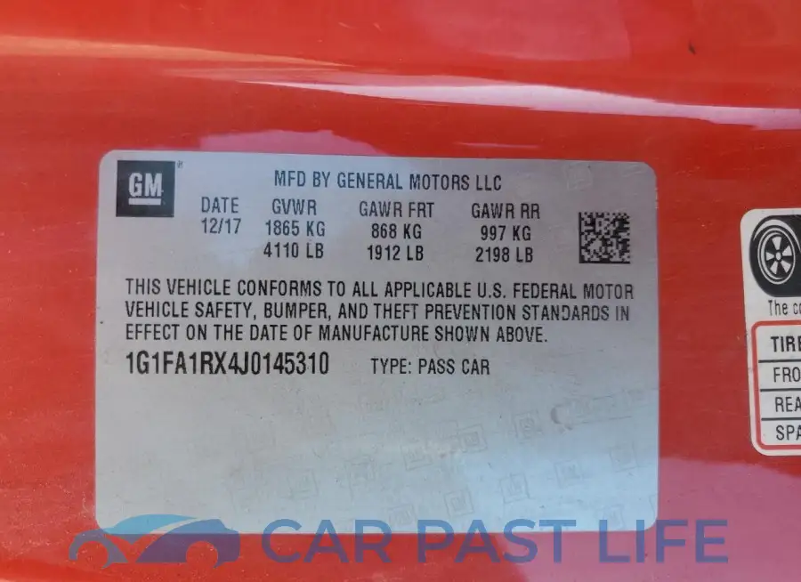 1G1FA1RX4J0145310# 13