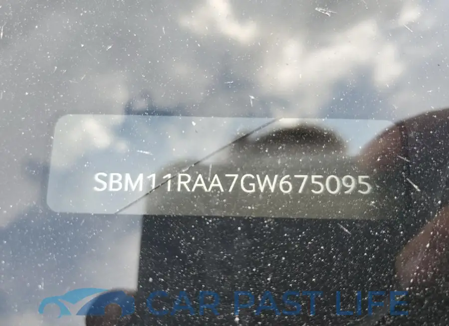 SBM11RAA7GW675095# 12