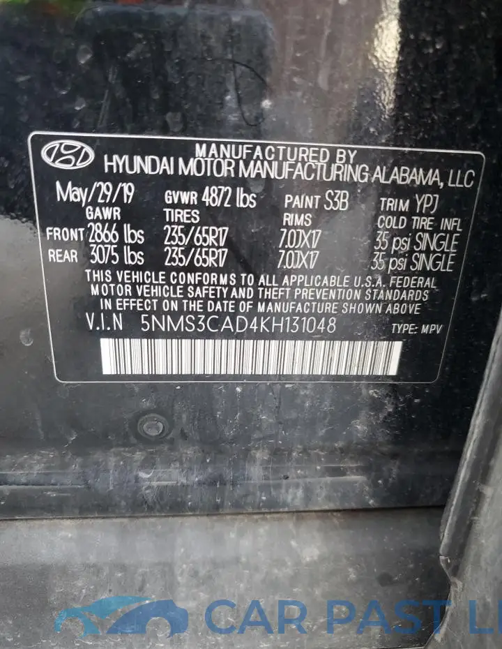 5NMS3CAD4KH131048# 14