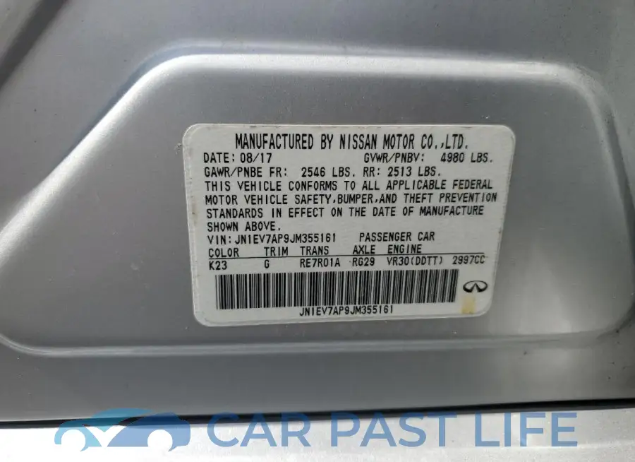 JN1EV7AP9JM355161# 12