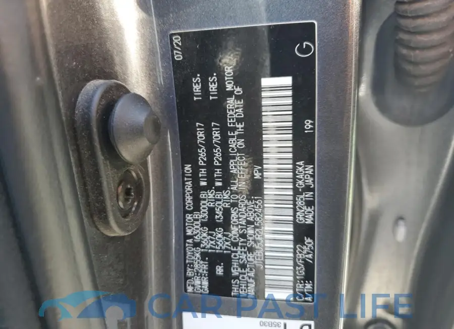 JTEBU5JR2L5824561# 13