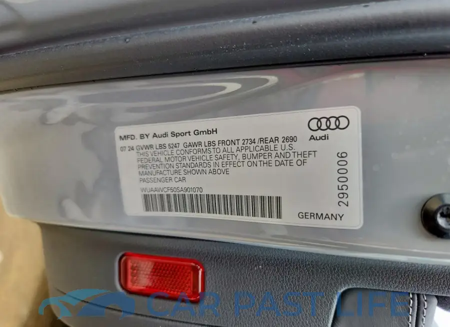 WUAAWCF50SA901070# 13