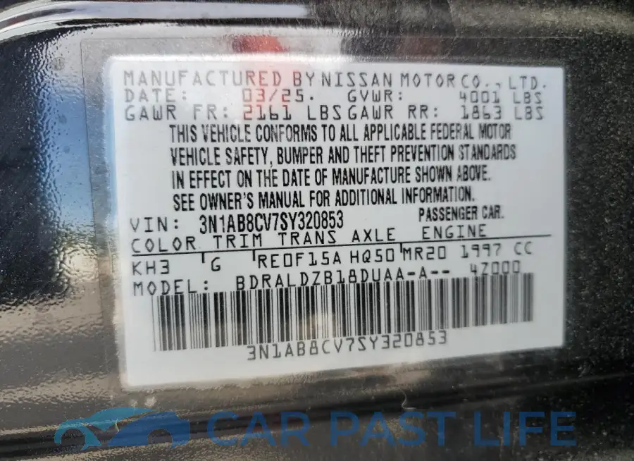 3N1AB8CV7SY320853# 13