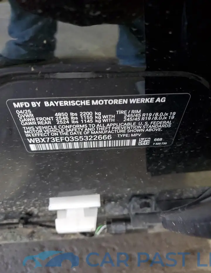 WBX73EF03S5322666# 14