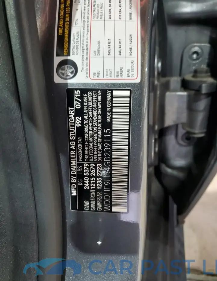 WDDHF9HB4GB239115# 13