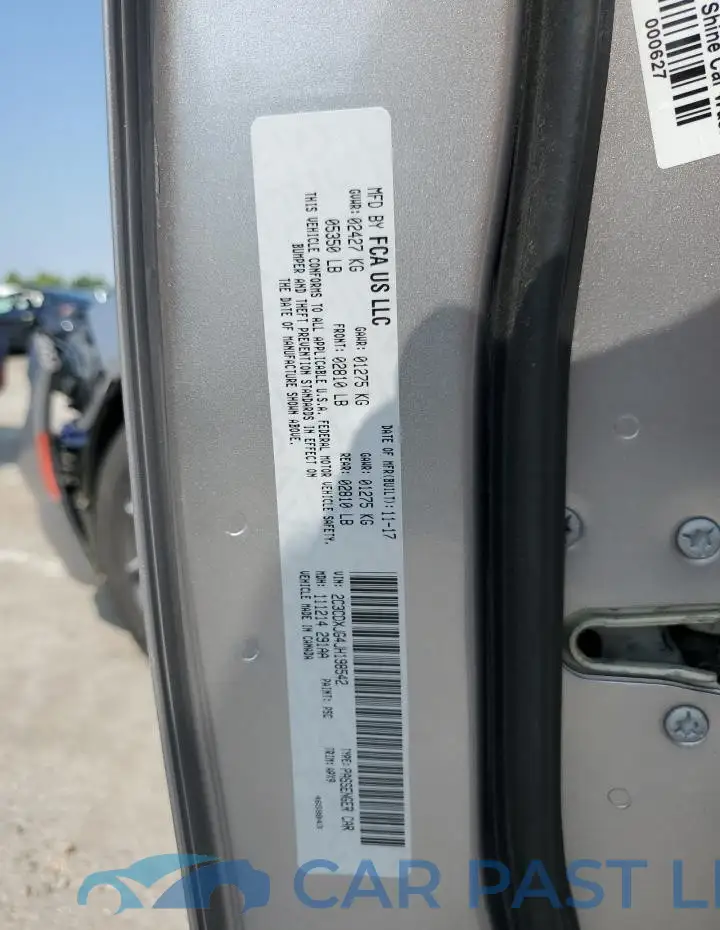 2C3CDXJG4JH198542# 12