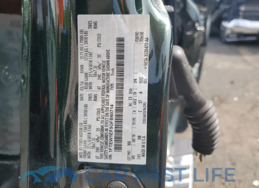 1FTEW1EF5GFB60714# 12
