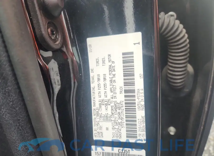 5TFEY5F11MX276972# 12