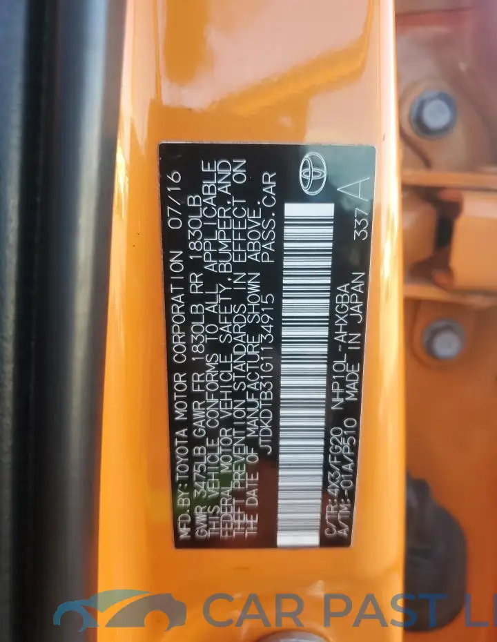 JTDKDTB31G1134915# 12