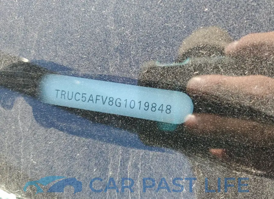 TRUC5AFV8G1019848# 12