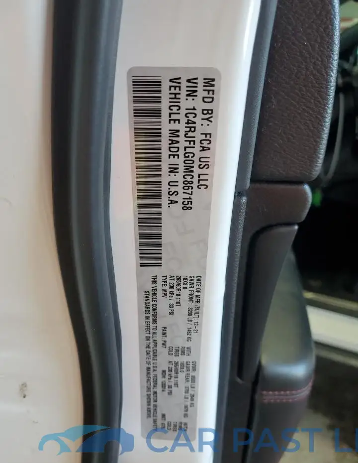1C4RJFLG0MC867158# 14