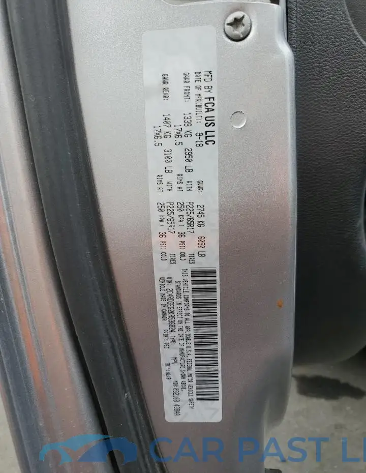 2C4RDGEG2KR536824# 12