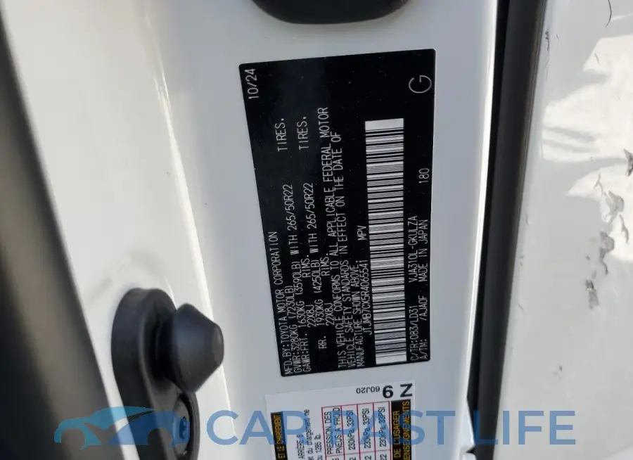 JTJMB7CX5R4065541# 13