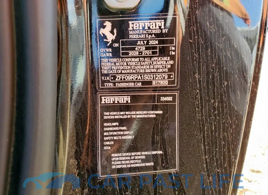 ZFF09RPA1S0312079# 12
