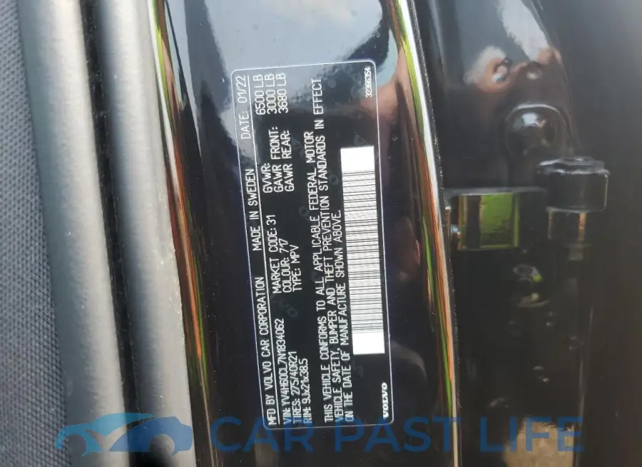 YV4H60CL7N1834062# 13