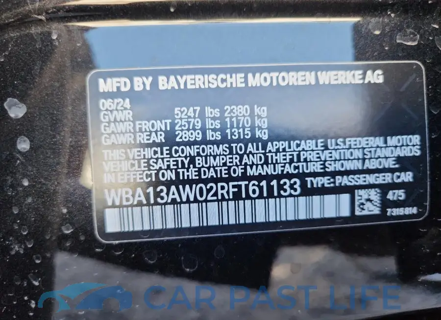 WBA13AW02RFT61133# 14