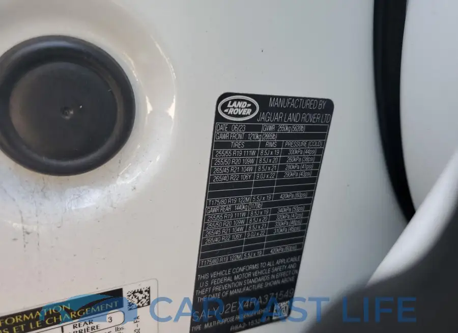 SALYJ2EX4RA371549# 13