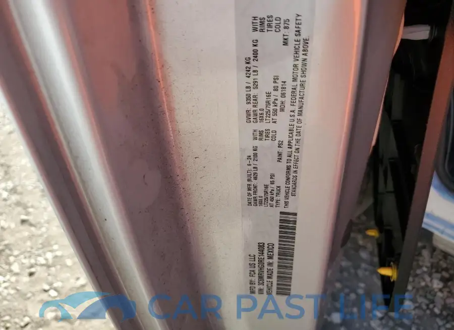 3C6MRVHG0RE144083# 13